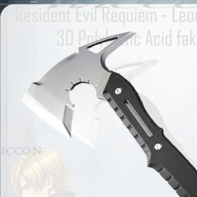 Horror Game RE9 Cosplay Fake Tactical Axe Prop - 3D PVC Accessories