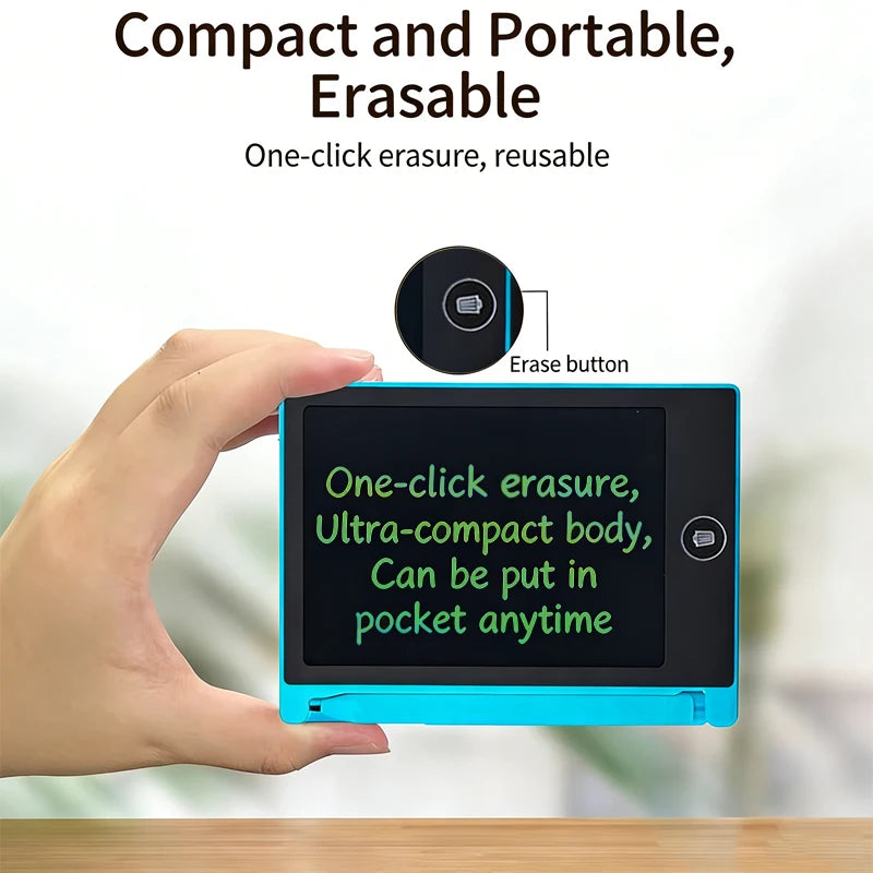 Portable 4.5 Inch LCD Writing Tablet Digital Notepad for Sketching & Office Use