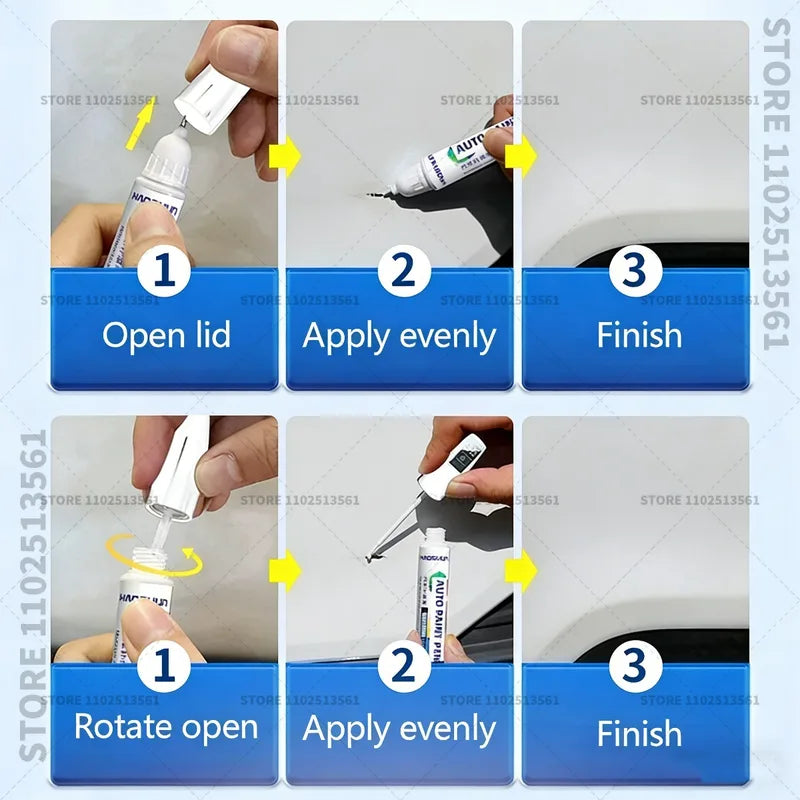 Car Paint Touch Up Pen Kit for Scratch Repair Waterproof Auto Body Marker