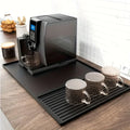 Large Silicone Coffee Bar Mat - Non-Slip Counter Protector 60x40cm Heat Resistant for Espresso & Home Kitchen