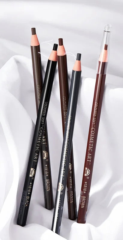 12-Pack Waterproof Eyebrow Pencils for Women - Natural & Bold Looks