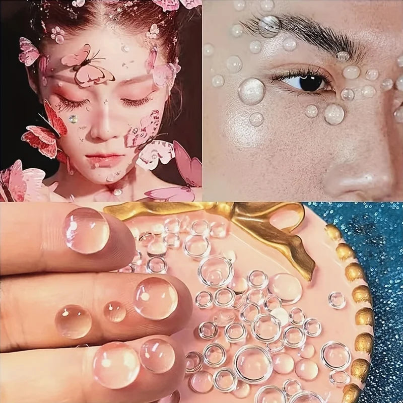 Water Drop Stickers Makeup Accessories Cosplay Mermaid Photography Props