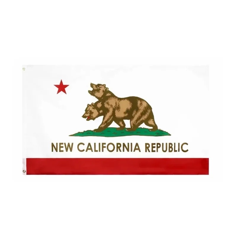 California Flag Polyester Banner 150x90cm for Wall Decor & Themed Events