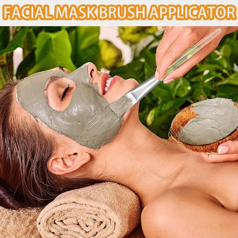 Facial Mask Brush Kit 3/15 Pcs Makeup Tools for Esthetician & DIY Face Mask Application