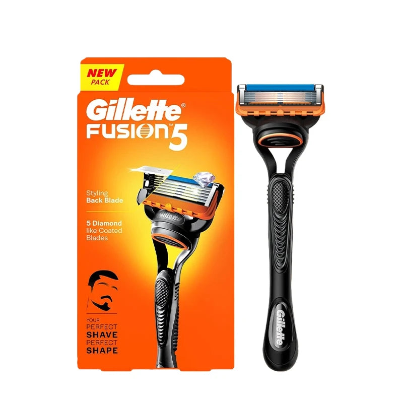 Men's 5-Layer Safety Shaving Razor Set with Nano Blades and FlexBall Technology