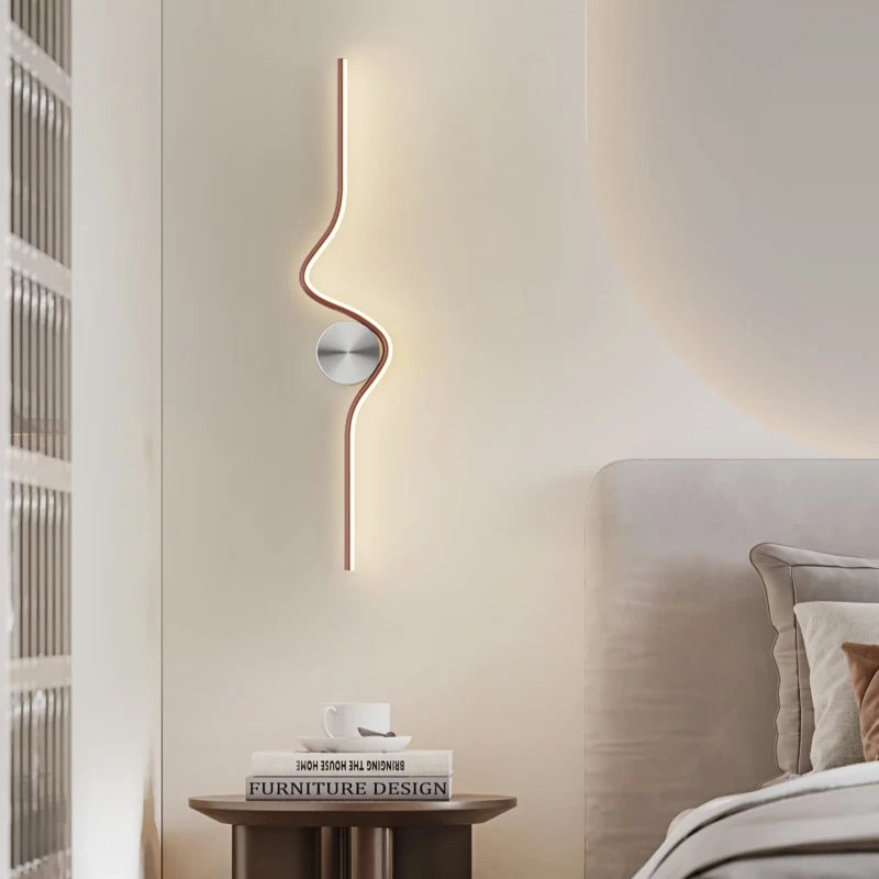 Modern Living Room Wall Lamp with Dimmable LED Light - 2023 Home Decor Fixture