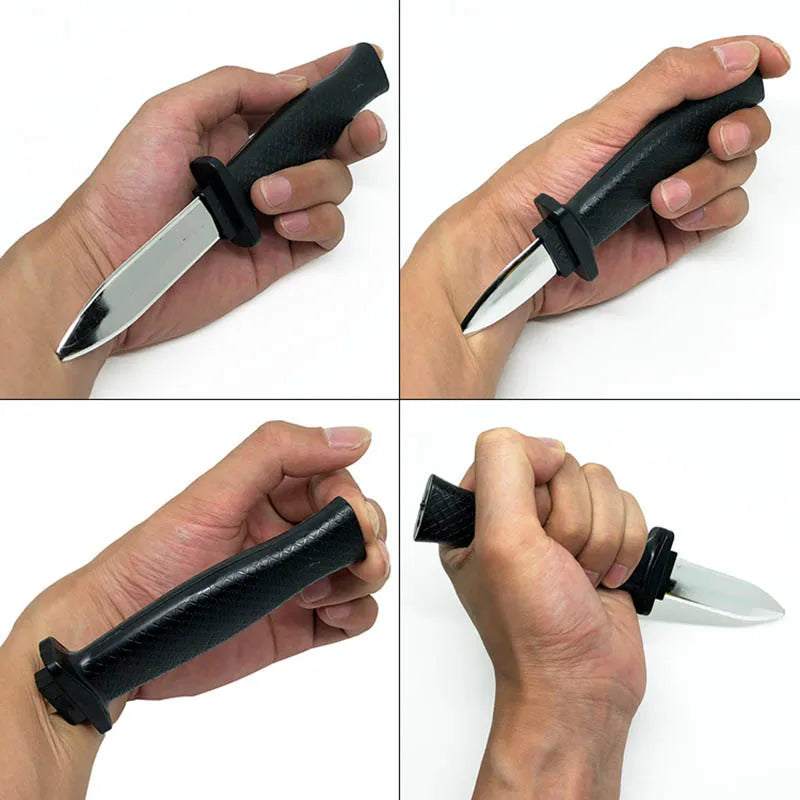 Plastic Retractable Knife for Halloween Party Decorations - Safe & Fun Props
