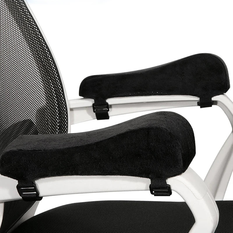 Ergonomic Office Chair Armrest Pads for Pressure Relief - 2 Pack