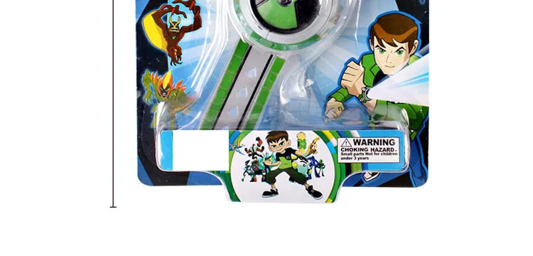 Kids Omnitrix Watch Toy with Projector and Multiple Colors - Ben 10 Style Kids Gift