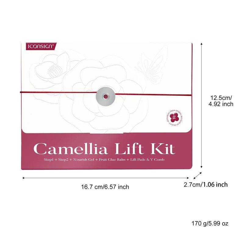 Semi-Permanent Eyelash Lift Kit for Brow & Lash Lamination Professional Eyelash Perm