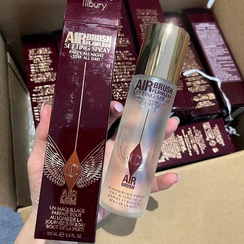 Liquid Foundation & Concealer Set with Setting Spray - Multiple Shades