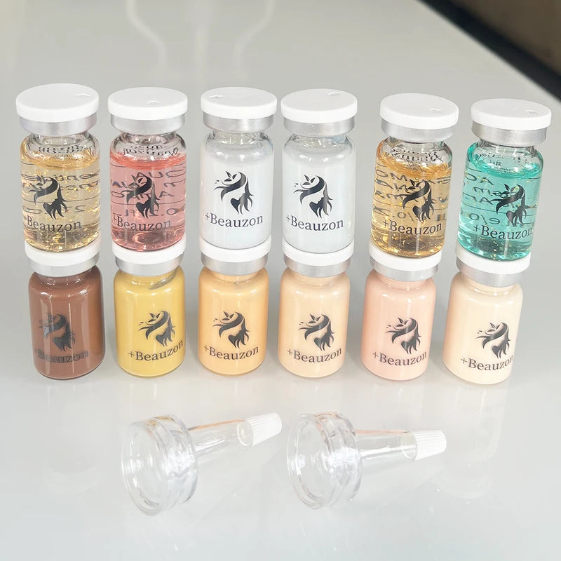 DIY Salmon DNA BB Cream Serum Set with Hyaluronic Acid & Peptides for Face Care