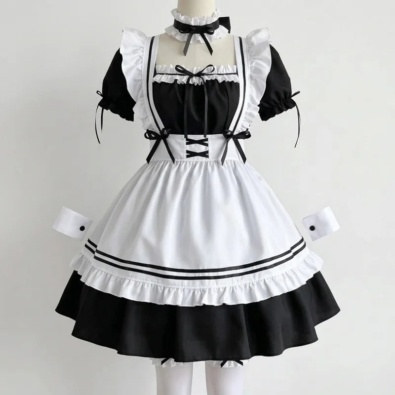 Lolita Cosplay Dress for Women and Girls - Cute Anime Style Outfit, Plus Size Variants