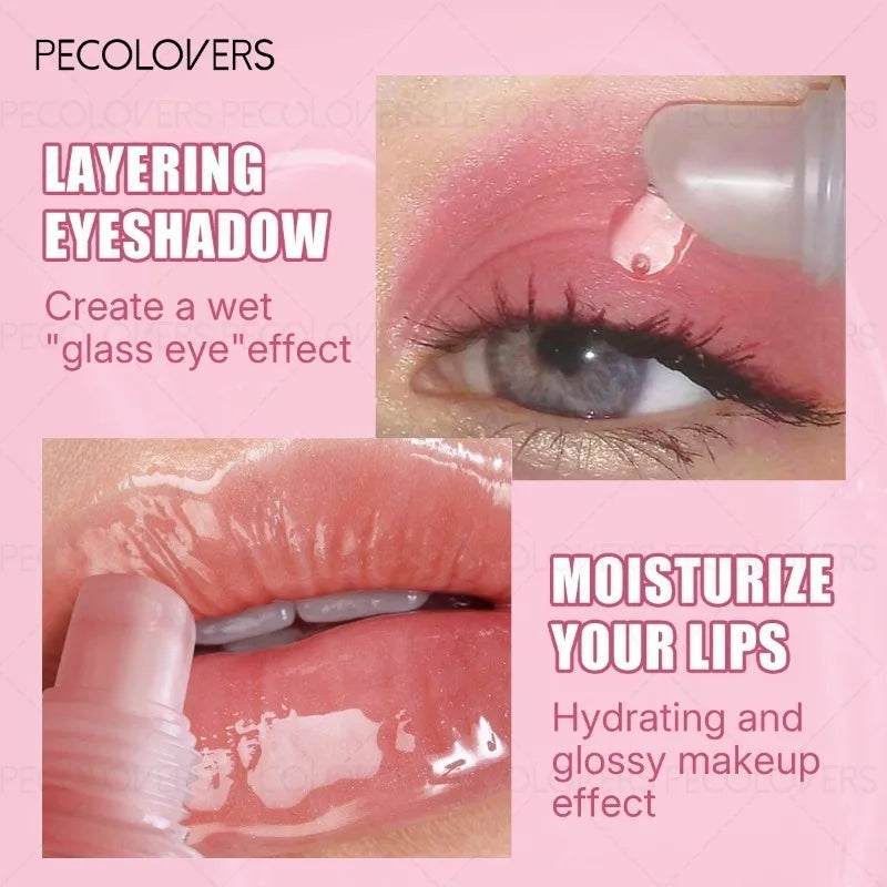 Multicolor Lip Gloss Set - Moisturizing Lip Balm with Long-Lasting Effect