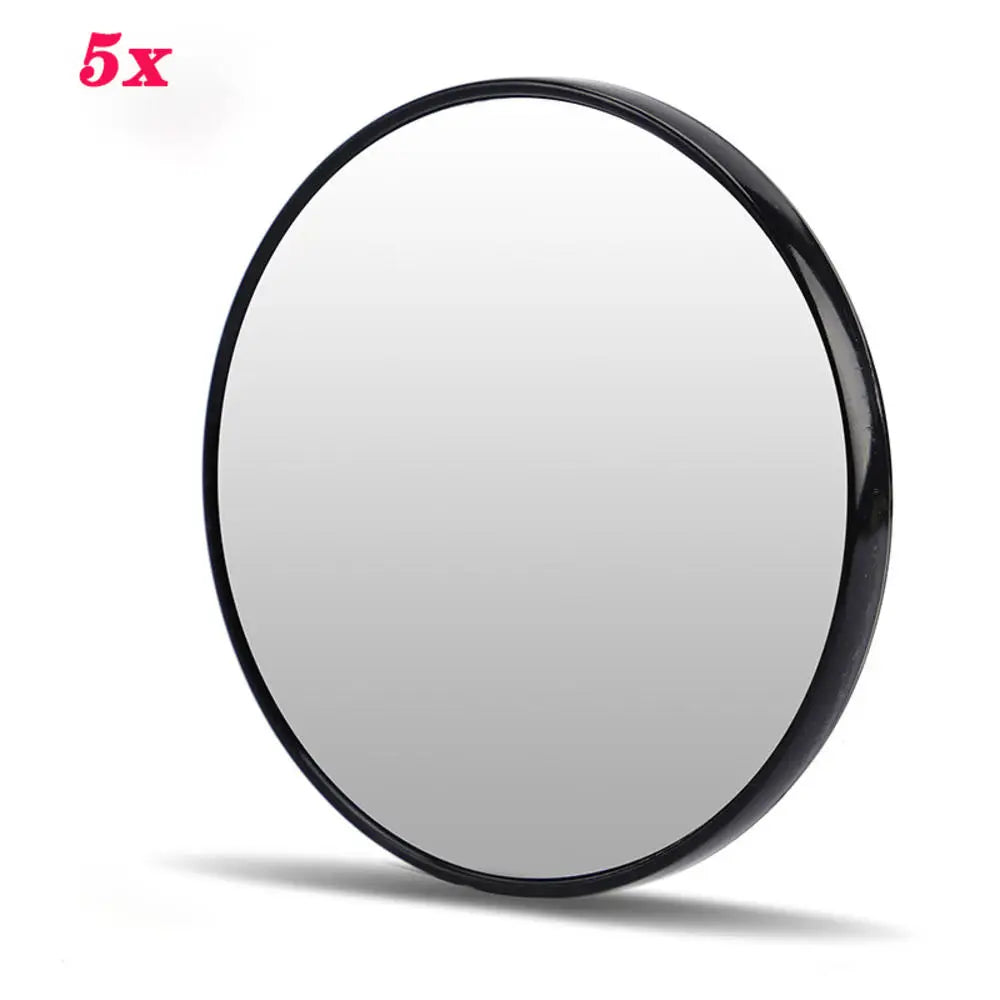 Magnifying Makeup Mirror 30X 15X 10X 5X with Suction Cups Portable Round Mirror