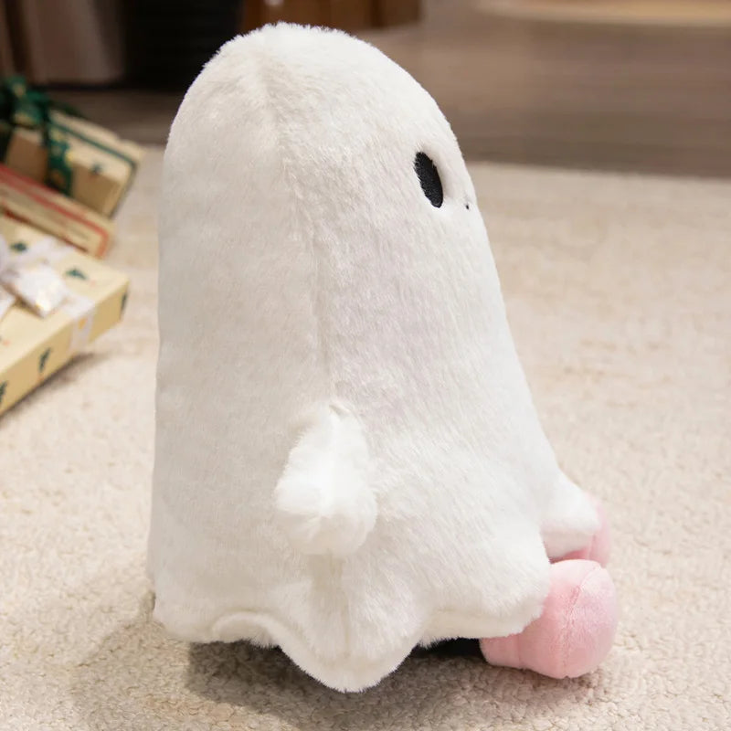 Cute White Ghost Plush Toy Halloween Party Decorations 32cm - Festival Gift