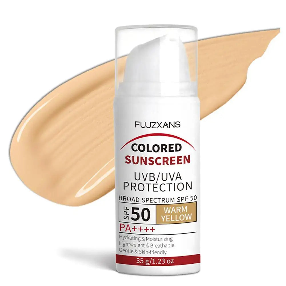 Broad Spectrum SPF 50 Tinted Sunscreen with Hydrating & Skin-Friendly Formula