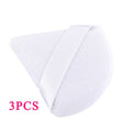 Triangle Powder Puff Set for Loose Powder & Foundation - Reusable & Washable Makeup Sponge