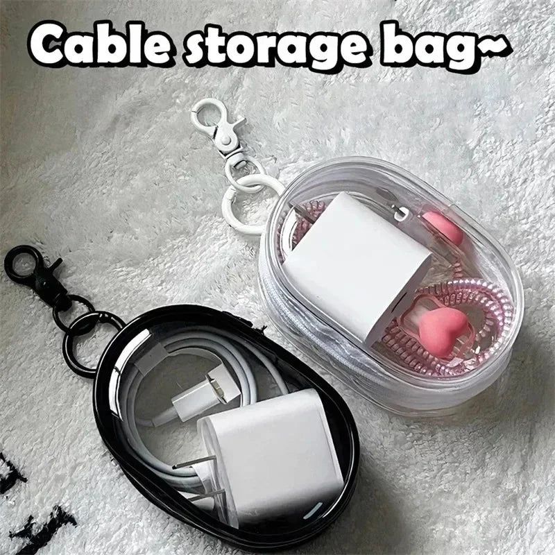 Waterproof Charger Storage Case Organizer for Data Cables and Adapters