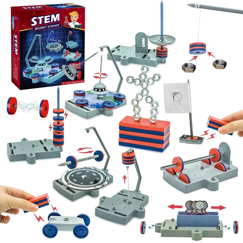 12-in-1 Anti-Gravity Magnetic Levitation Science Kit for Teens