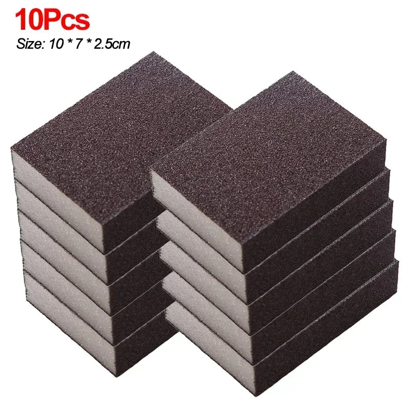 Rust Removal Sponge Set for Kitchen & Household Cleaning - Multiple Colors
