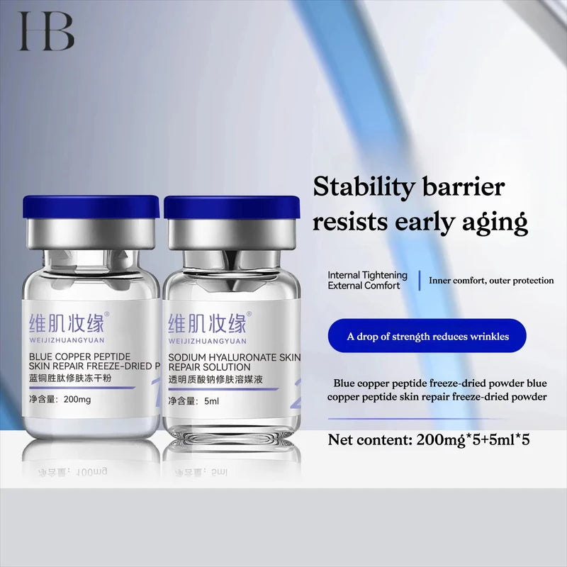 Copper Peptide Skin Rejuvenation Powder for Skin Barrier Hydration & Elasticity Boost