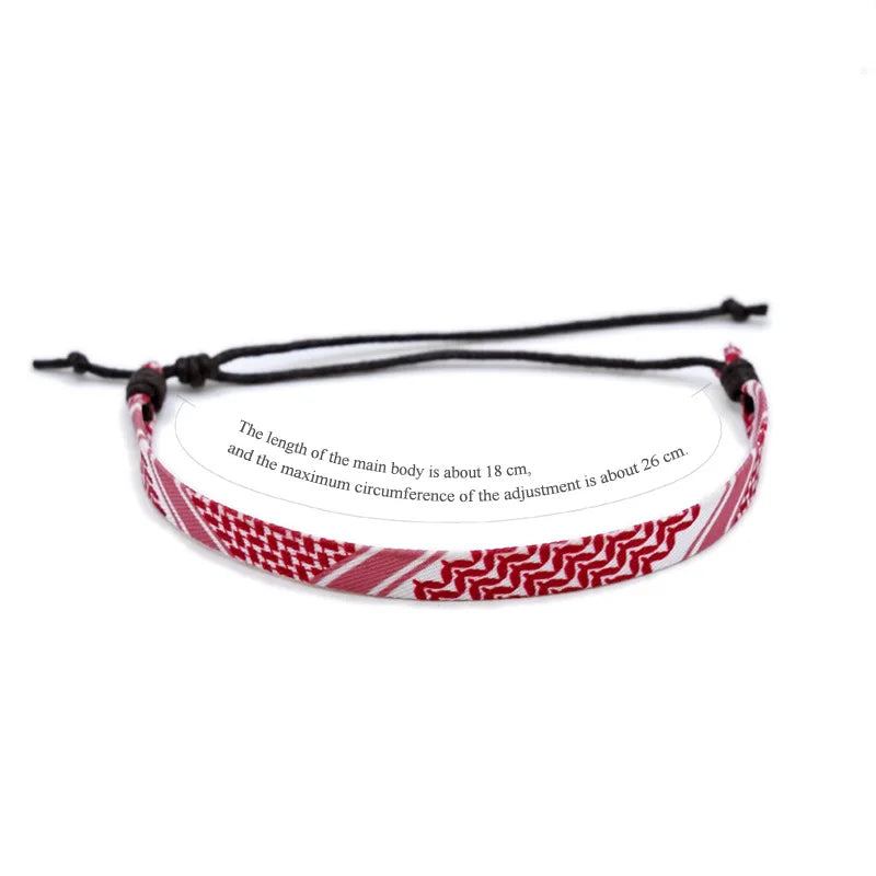 Ethnic Woven Bracelet for Women and Men Handmade Summer Jewelry