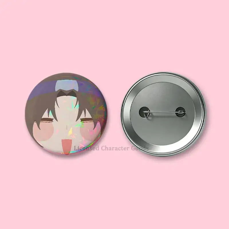 Customizable Round Badge Set for Clothing and Accessories - Wholesale Fan Goods