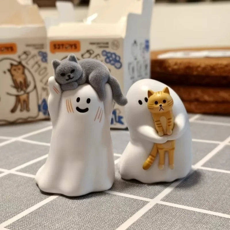 Mini Collectible Cat Figurine Blind Box - Trendy Gift & Decor