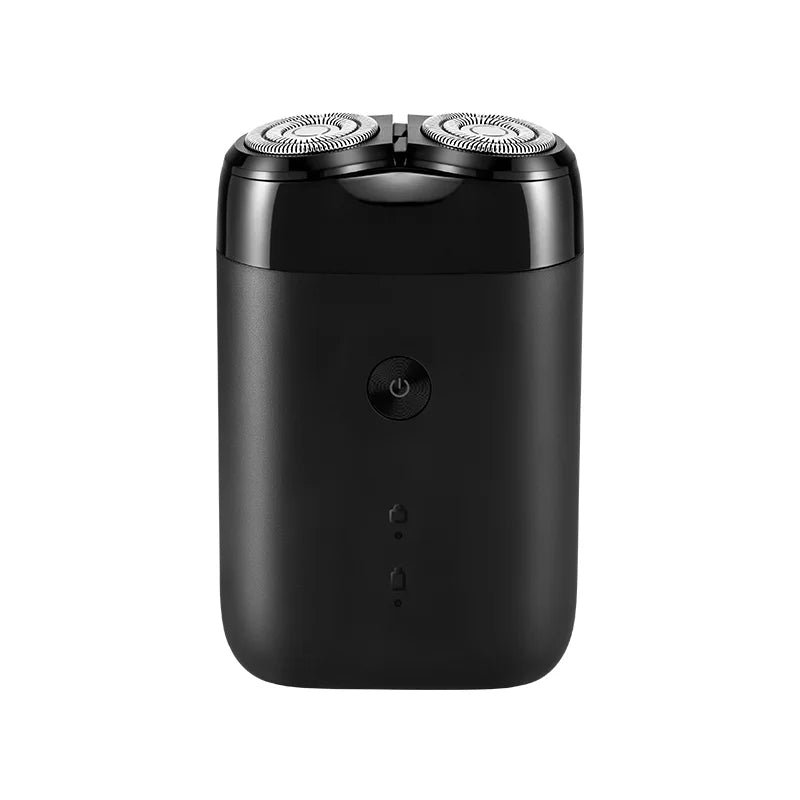 Electric Shaver S100 Waterproof Wet Dry Razor with Dual Floating Blades and Type-C Charging