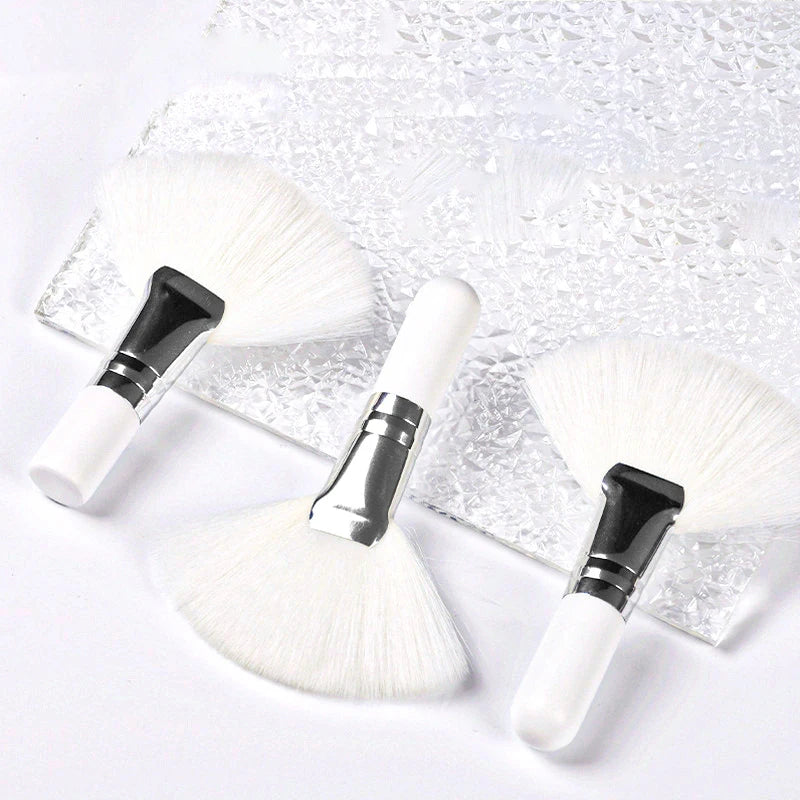 Mini Fan Makeup Brush Set - Concealer Powder Blusher Fan Brushes for Makeup