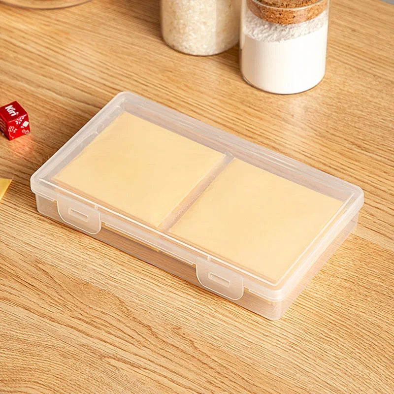 Versatile Food Storage Bin for Cheese, Butter & Snacks - Freezer Safe