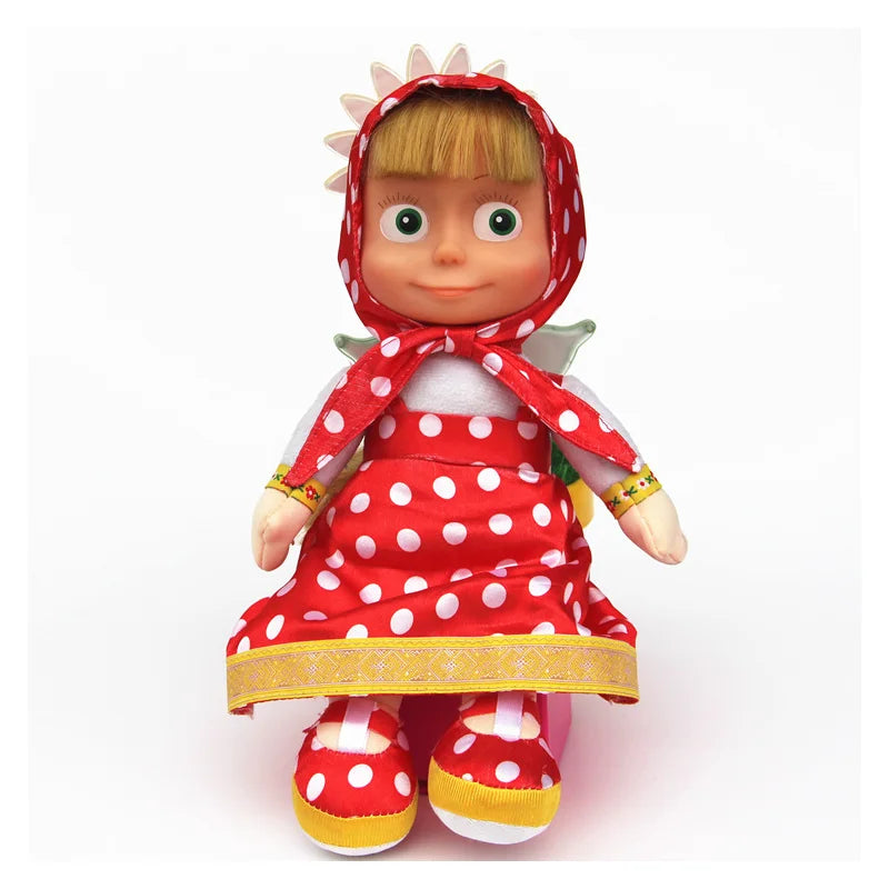 Children's Plush Doll with Music Toy - Cartoon Anime Early Education Toy