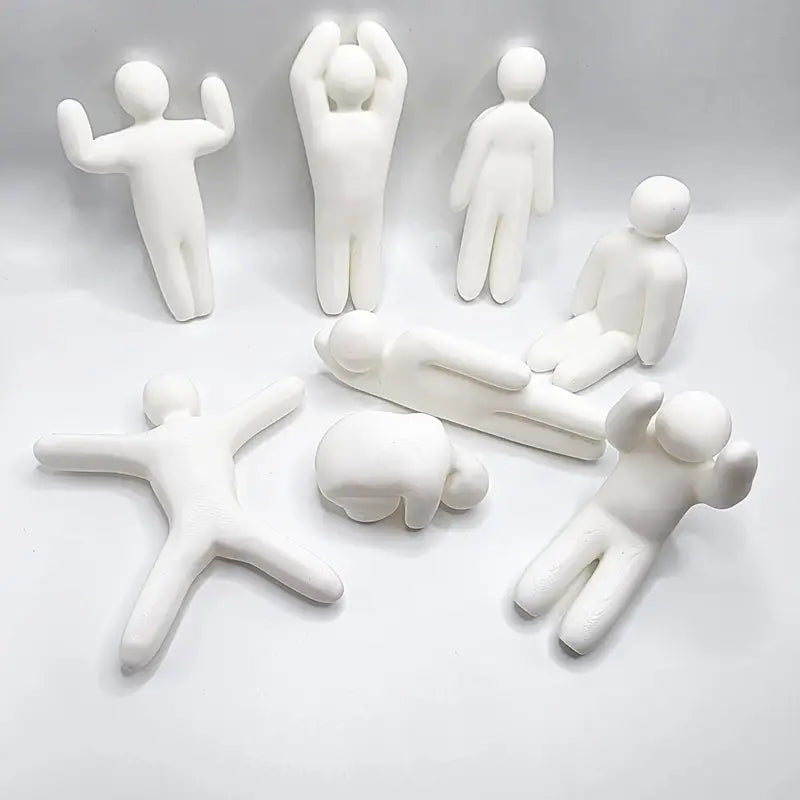 Paintable 3D Chameleon Figure with Multiple Poses - Decorative Statue