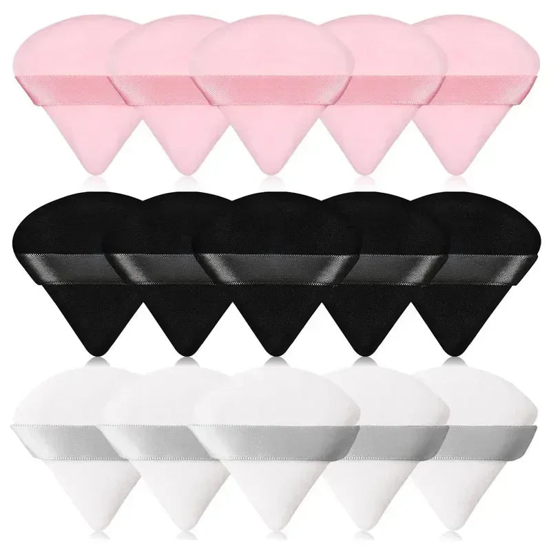 Makeup Sponge Set with Multiple Colors - Foundation Powder Puffs for Women