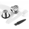 Reusable Coffee Capsules for Nespresso - Stainless Steel Espresso Pods - Upgraded Design