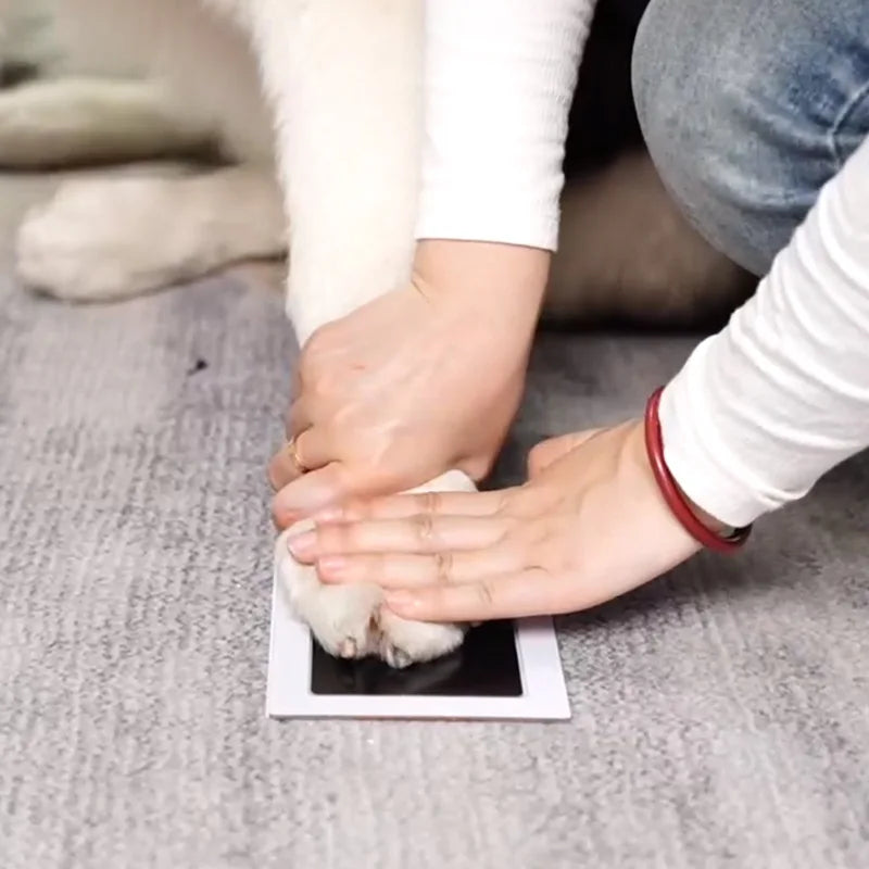 Pet Paw Print Ink Set - Non-Toxic, Wash-Free DIY Memory Keepsake