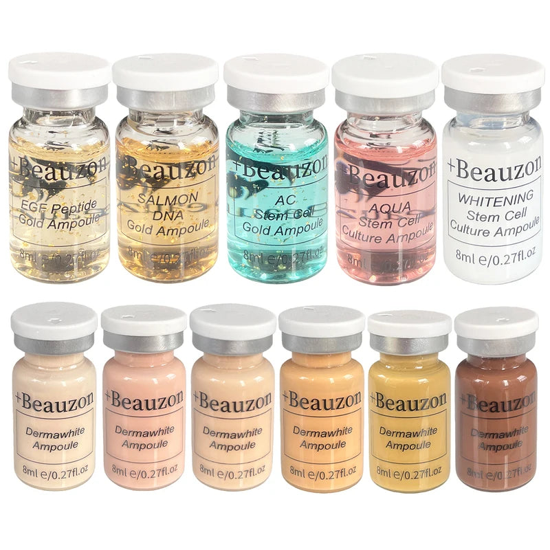 Hyaluronic Acid BB Serum Cream with Peptides and Glow Effect - 8ml