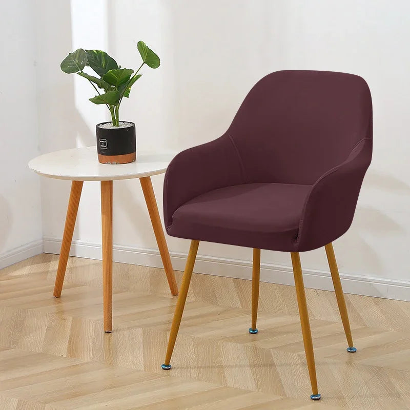 Water-Resistant Elastic Dining Chair Cover for Kitchen, Wedding & Hotel Use