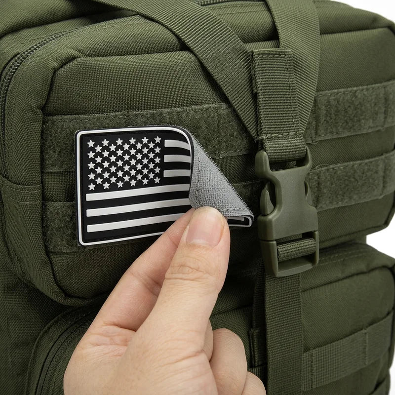 Men & Women 45L Tactical Hiking Backpack Large Capacity Water-Resistant Camping & Trekking Rucksack
