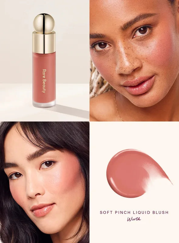 Liquid Blush for Face & Cheeks - Long Lasting, Seamless Matte Dewy Finish