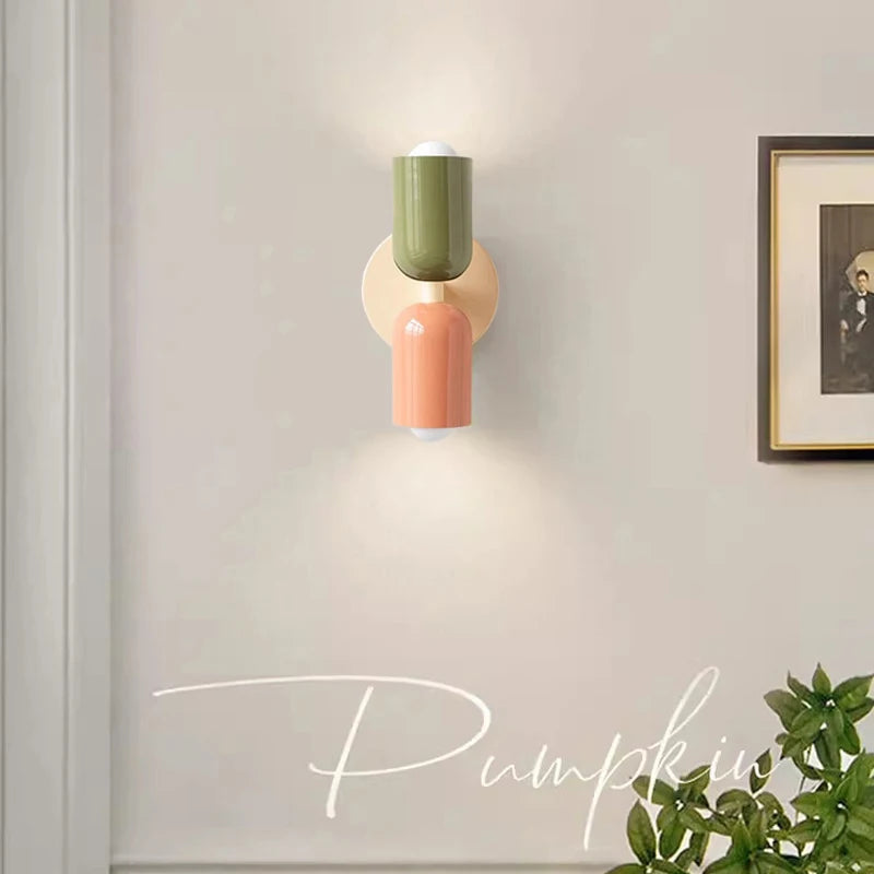 Nordic Wall Lamp LED Sconce for Bedroom Living Room Minimalist Indoor Lighting