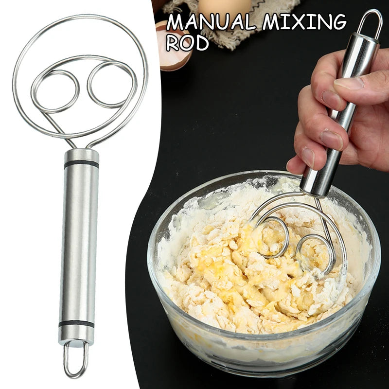 Stainless Steel Dough Mixer for Bread and Pastry Baking - Kitchen Utensil