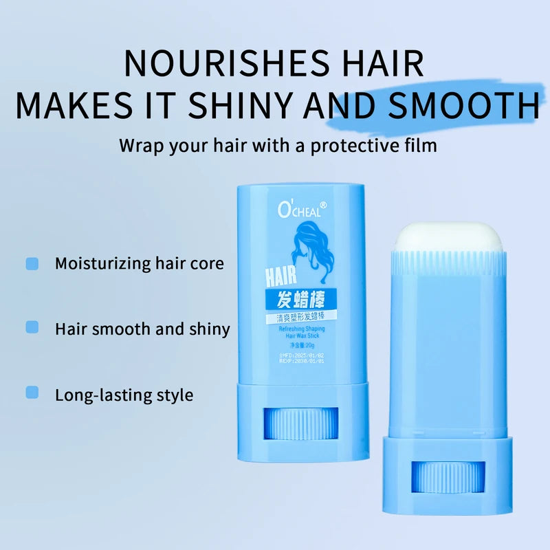Hair Wax Stick for Frizz Control & Broken Hair Repair - Shaping & Finishing