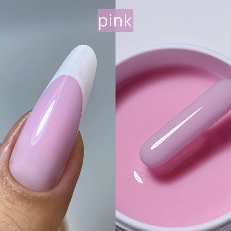 Liquid Acrylic Gel Nail Extension Builder UV/LED Soak-Off Gel - Self-Leveling, TPO Free