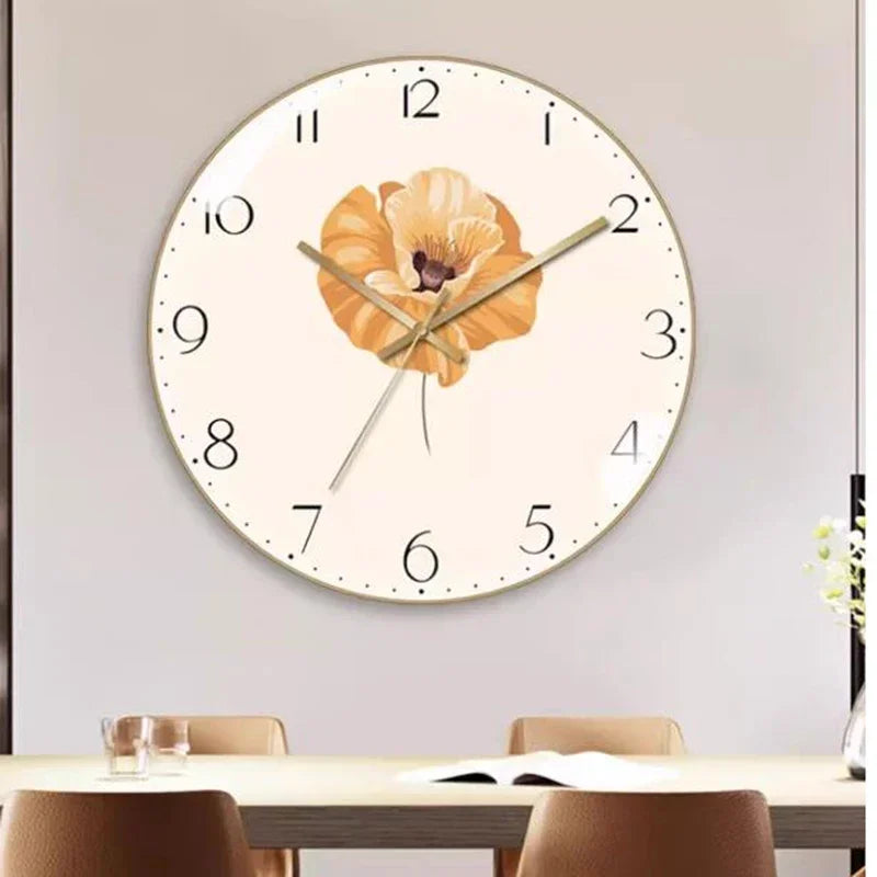 Modern Art Wall Clock - Nordic Luxury Silent Home Decor for Living Room