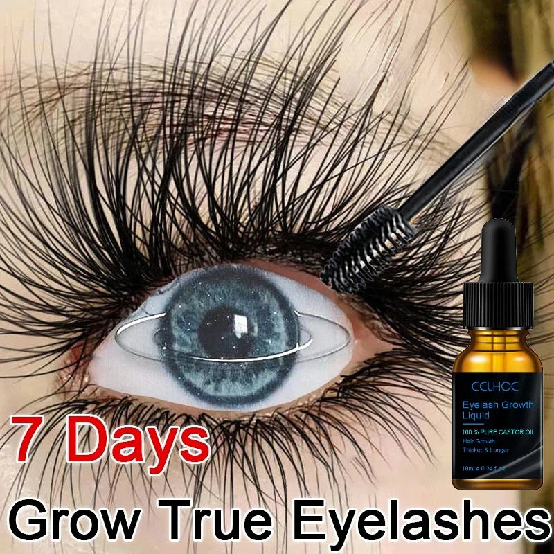 Eyelash Growth Serum Lengthen & Thicken Natural Curl Lash Enhancer 7Days