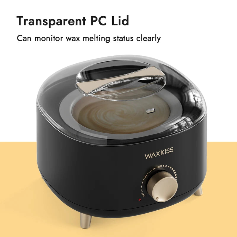 Wax Warmers Wax Heater Machine 500ML Heat-Resistant Silicone Pot for Hair Removal
