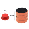 Car Waxing Sponge with Handle and Polishing Pads - Detailing Buffing Kit