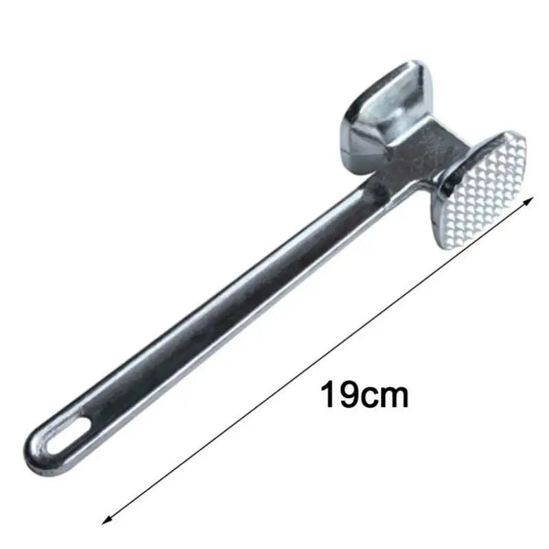 Meat Tenderizer Hammer Zinc Alloy Kitchen Tool for Beef, Chicken, Pork